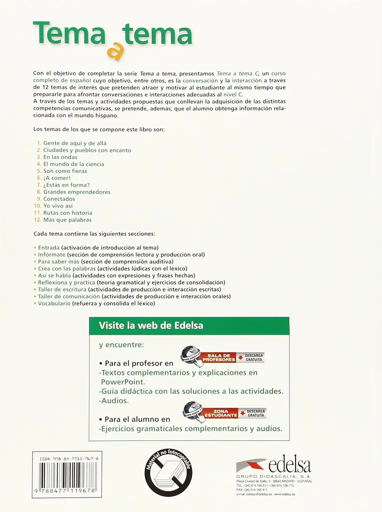 Tema a tema C1/C2 Libro del alumno - Анна Турза Ферре - фото 2