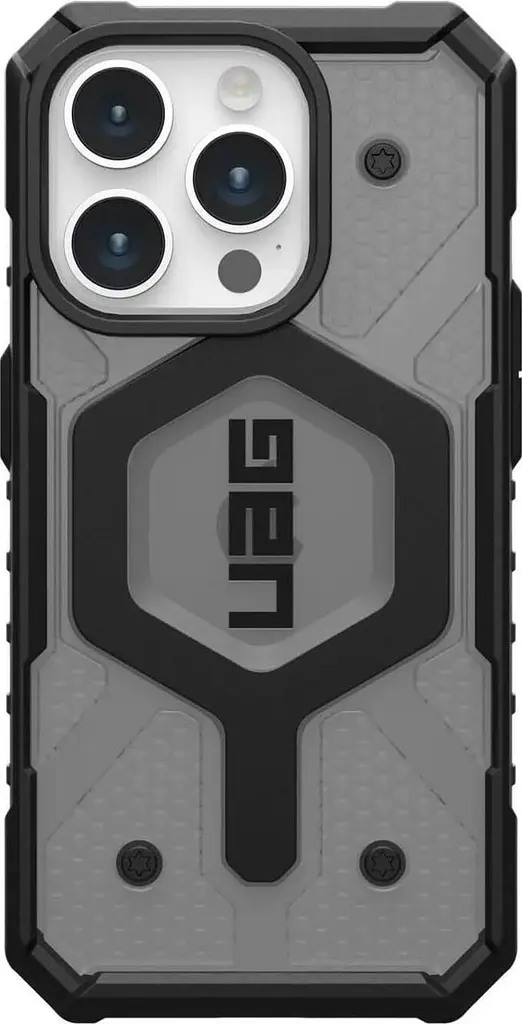 Оригінальний протиударний чохол UAG Pathfinder MagSafe для iPhone 15 Pro Ash (114281113131)