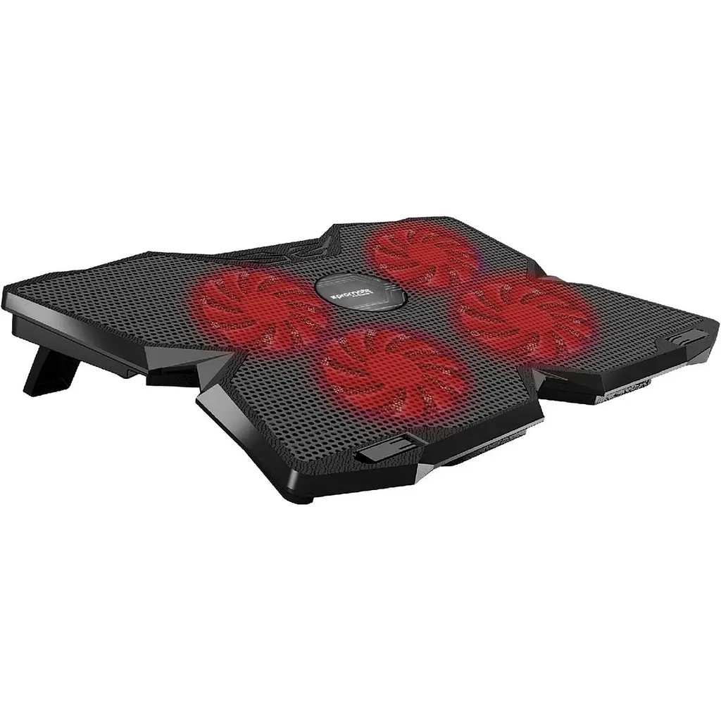 Подставка для охлаждения ноутбука Promate AirBase-3 Black (airbase-3.black) - фото 2