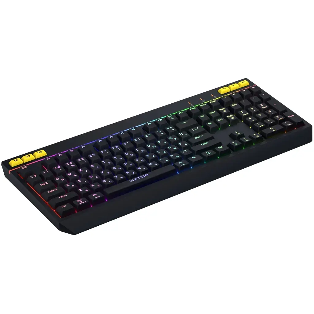 Клавіатура Hator Icefall USB Black (HTK402UA) - фото 3