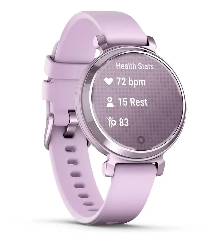 Смарт-годинник Garmin Lily 2 Metallic Lilac with Lilac Silicone Band (010-02839-01) - фото 3