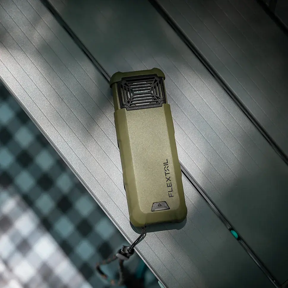 Портативний фумігатор-павербанк Flextail Max Repel S, зелений - фото 2