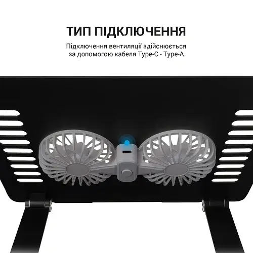 Подставка для ноутбука до 15.6 LS122B Black OfficePro teh0023870 - фото 8