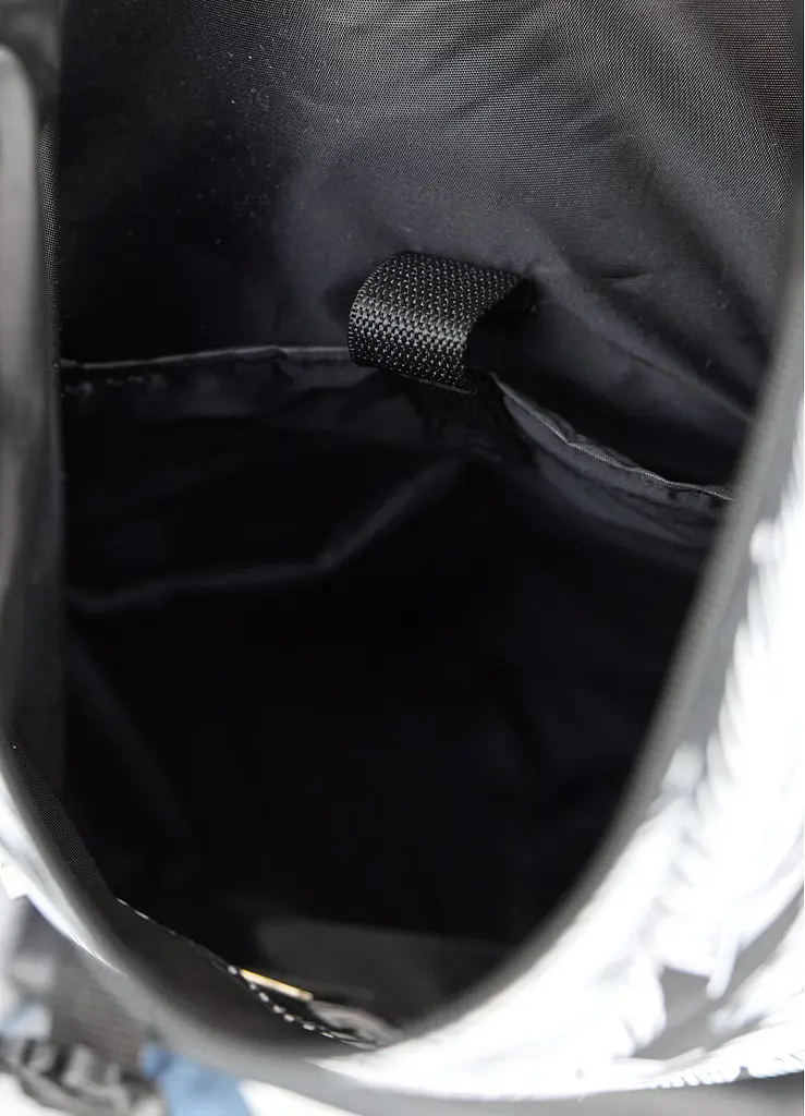 Женский рюкзак ролл Sambag RollTop Milton черный с принтом Palm 41 х 30 х 16 см (24251720) - фото 8