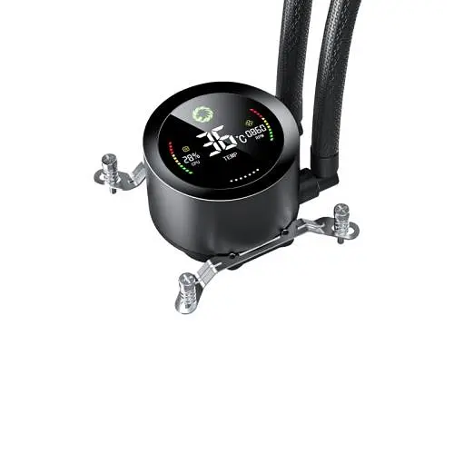 Система рідинного охолодження GameMax IceBurg 360 Digital, Black - фото 5
