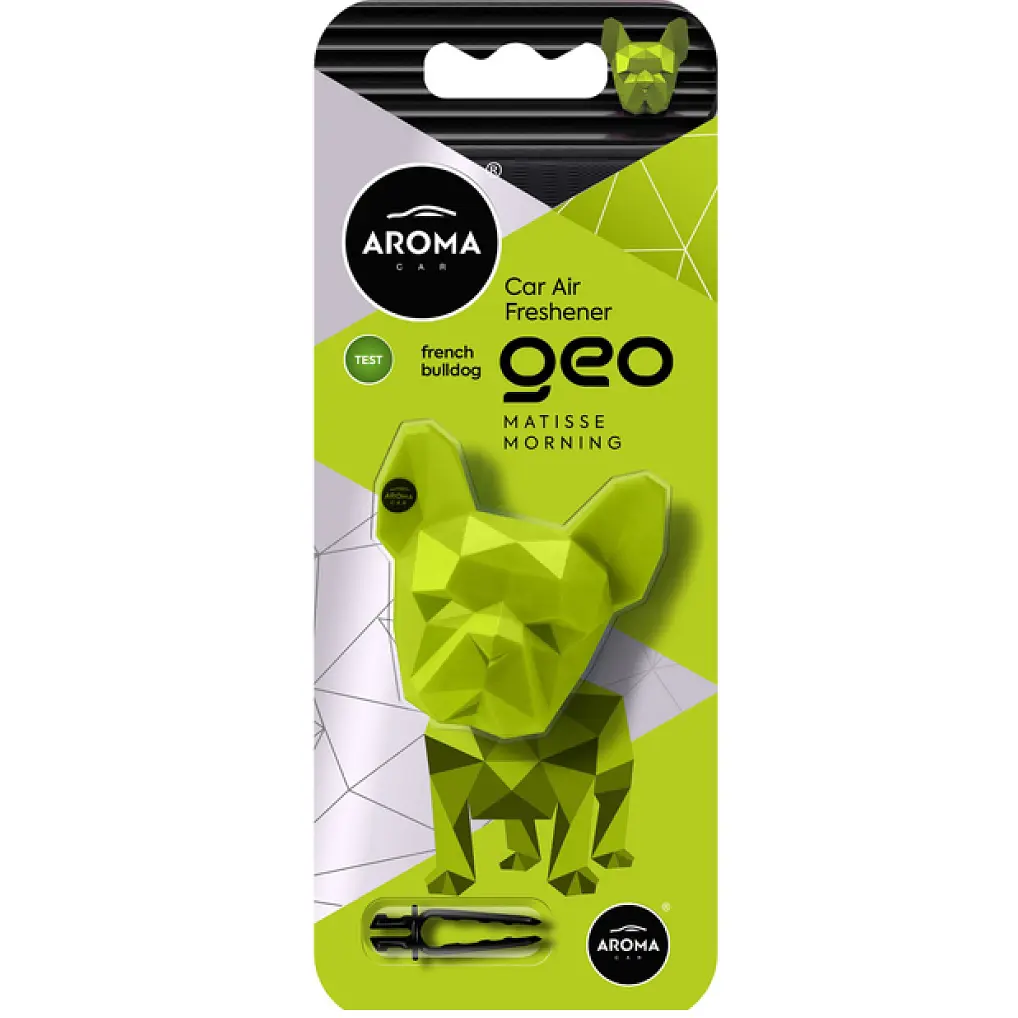Ароматизатор в авто  Aroma Car Geo Dog Polymer Matisse Morning (5904224120559) - фото 2