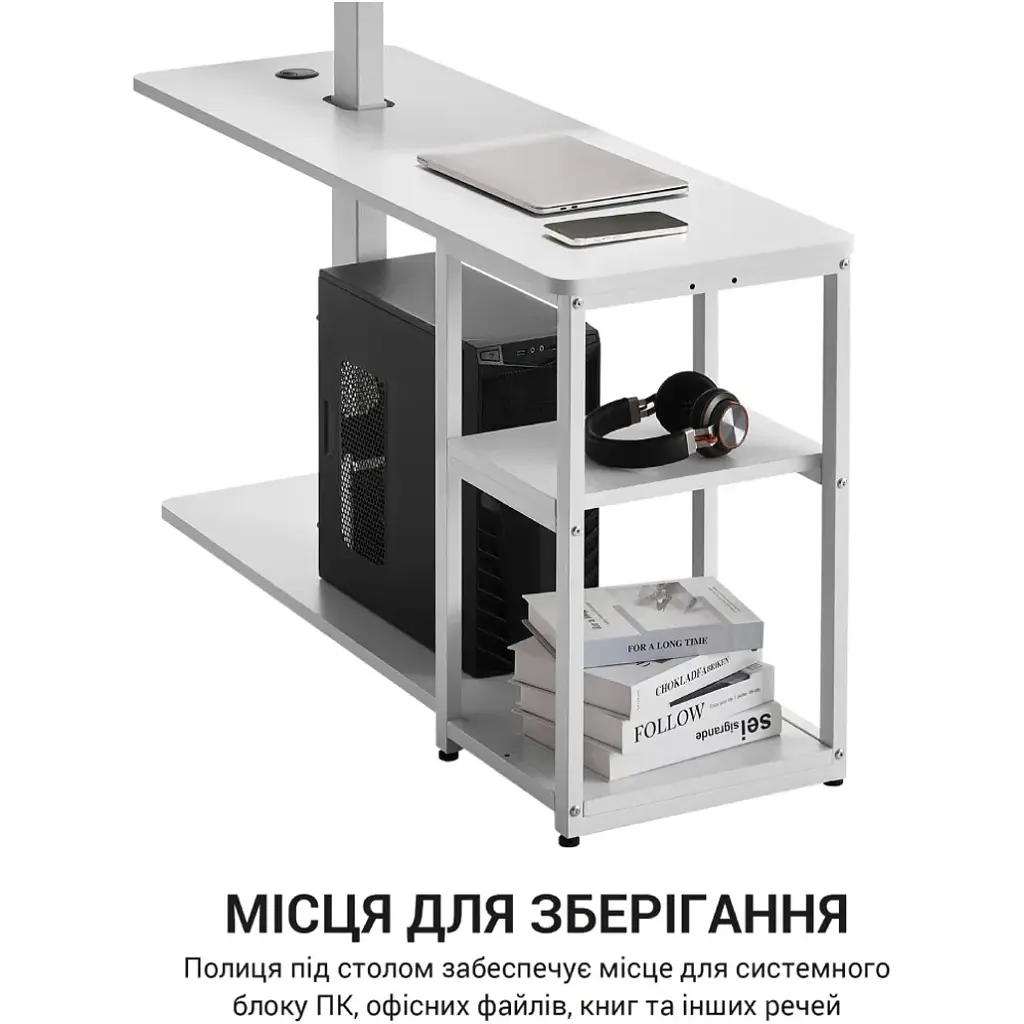 Компьютерный стол OfficePro ODE119W White [111775] - фото 8