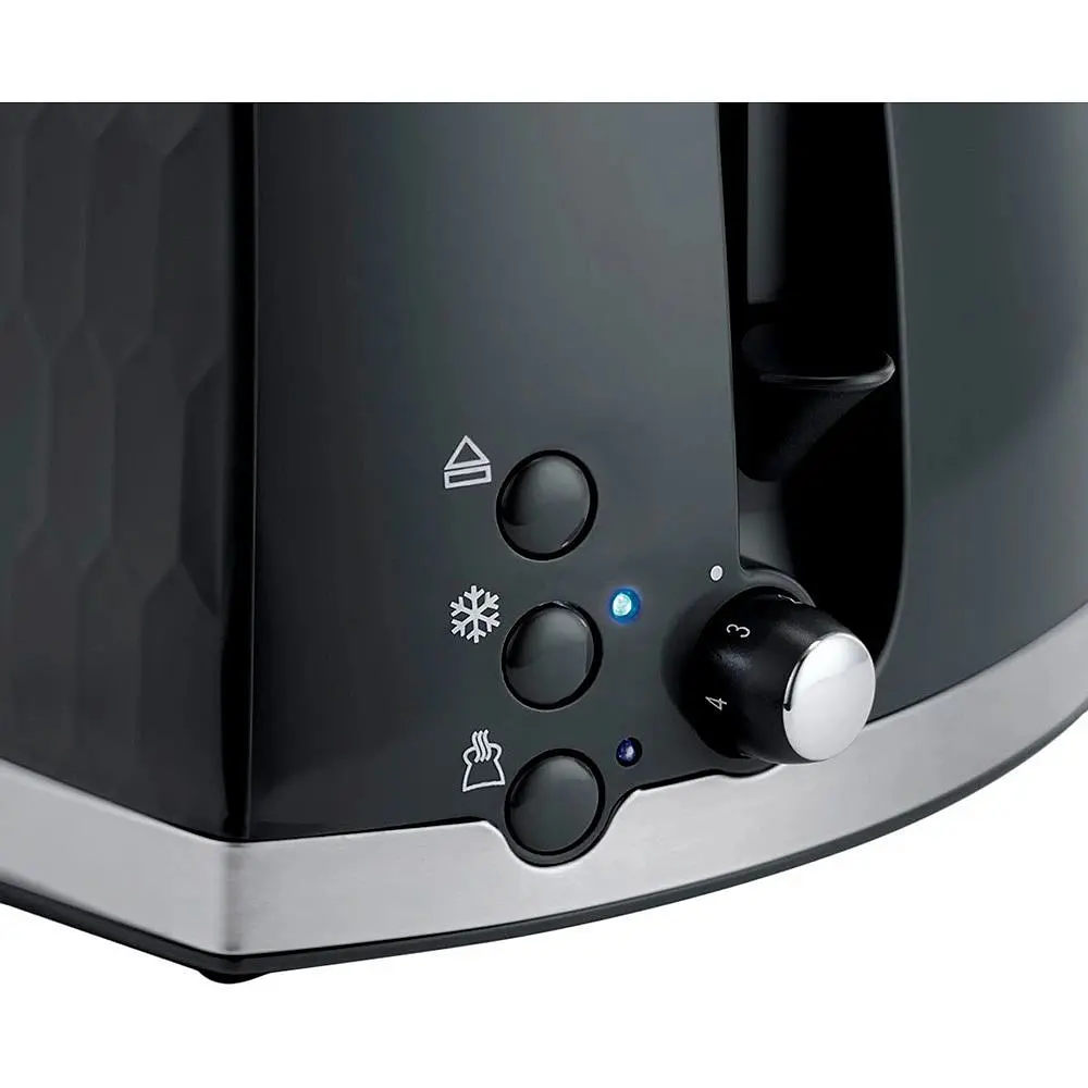 Тостер Russell Hobbs 26061-56 Honeycomb Black (23872034003) - фото 3