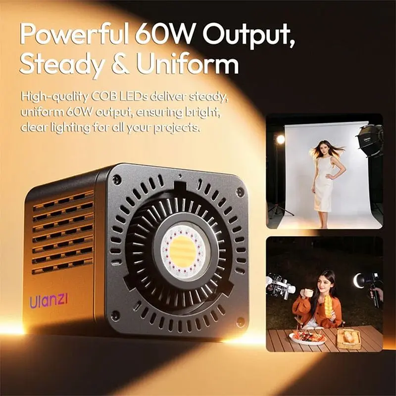 Студійне світло Ulanzi C60RGB 60W (L277) [168629] - фото 11