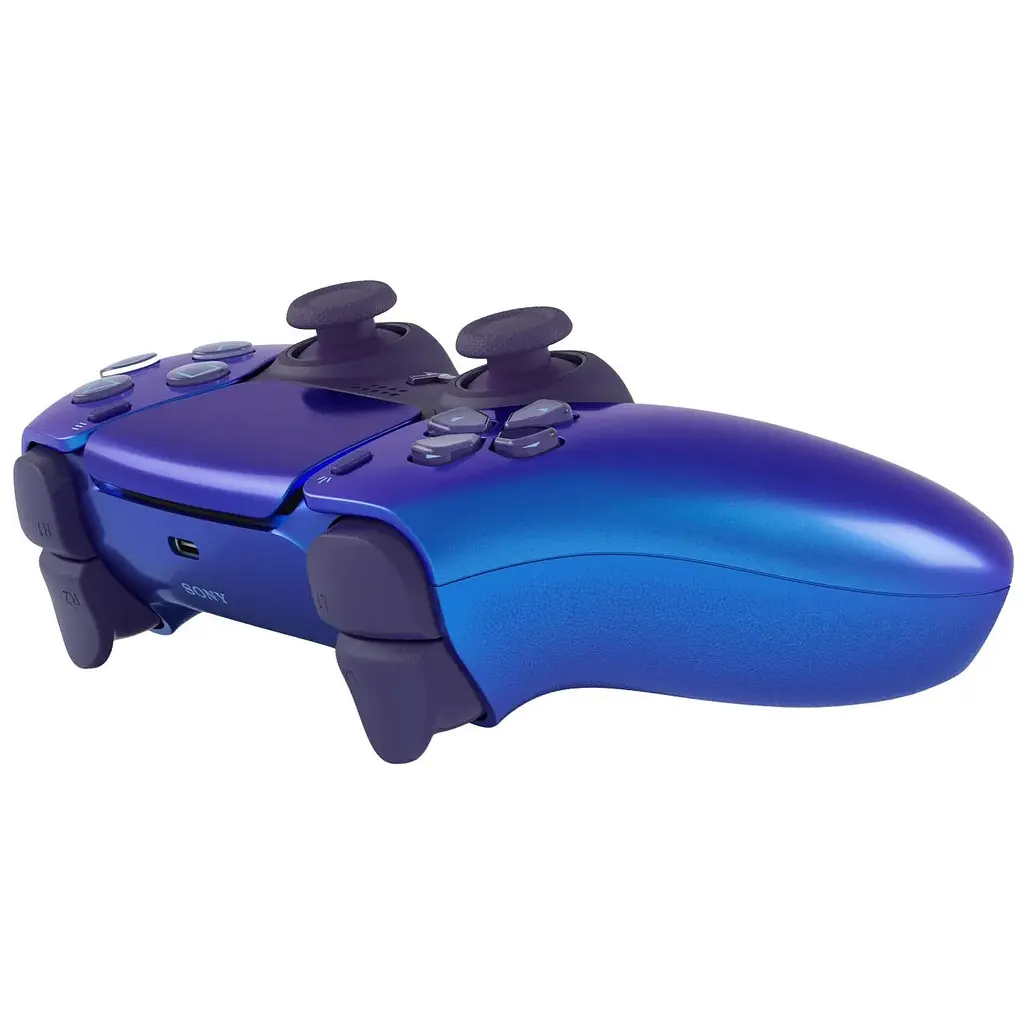 Геймпад бездротовий Sony PlayStation 5 DualSense Chrome Indigo (1000050597) - фото 4