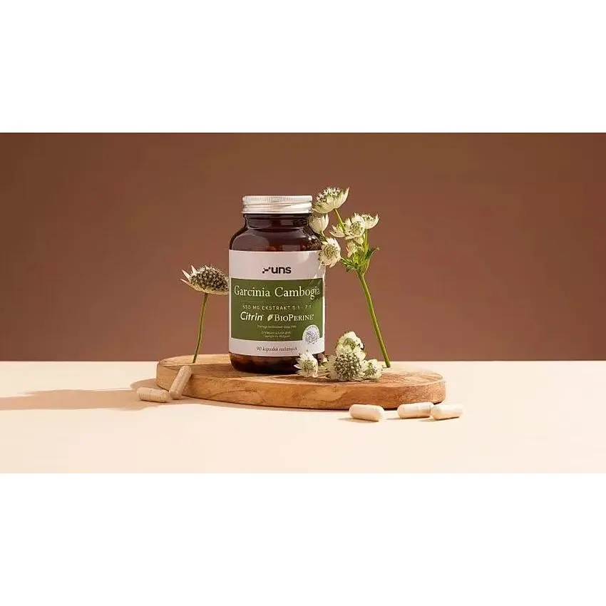Екстракт гарцинії камбоджійської UNS Garcinia Cambogia 550 мг 90 вегетаріанських капсул (2022-10-2718) - фото 3