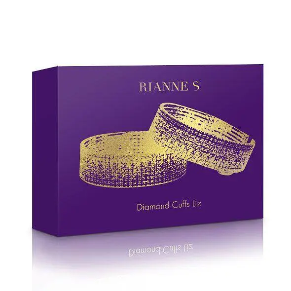 Лакшері наручники-браслети із кристалами Rianne S: Diamond Cuffs, подарункова упаковка - фото 7