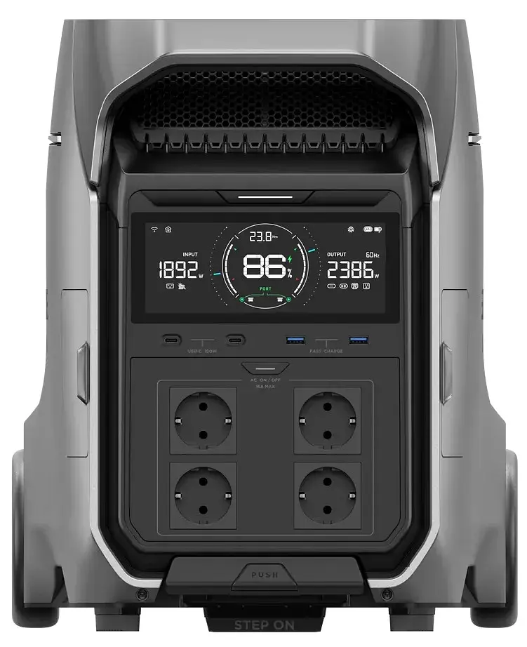 Зарядна станція EcoFlow Delta Pro 3 / 4000 Вт / 4096 Вт⋅год / LiFePO4 - фото 2