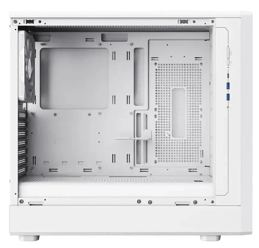 Корпус GameMax Claw 460 из закаленного стекла без блока питания, белый (CLAW 460 WH) - фото 11