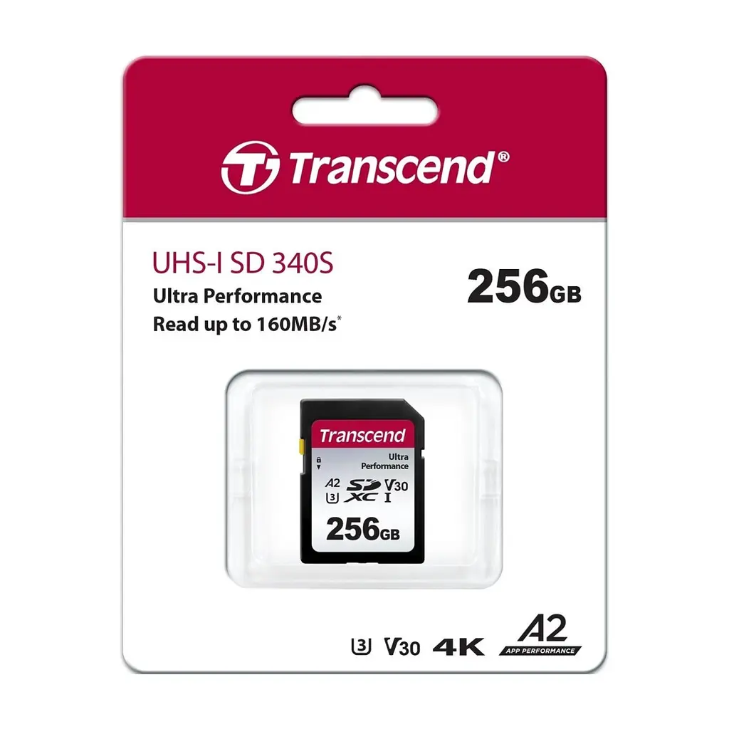 Карта пам'яті Transcend 256GB SD class 10 UHS-I U3 4K (TS256GSDC340S) - фото 5