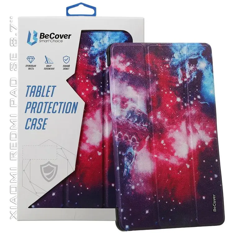 Чохол-книжка BeCover Smart Case для Xiaomi Redmi Pad SE 8.7" Space (711917) - фото 5