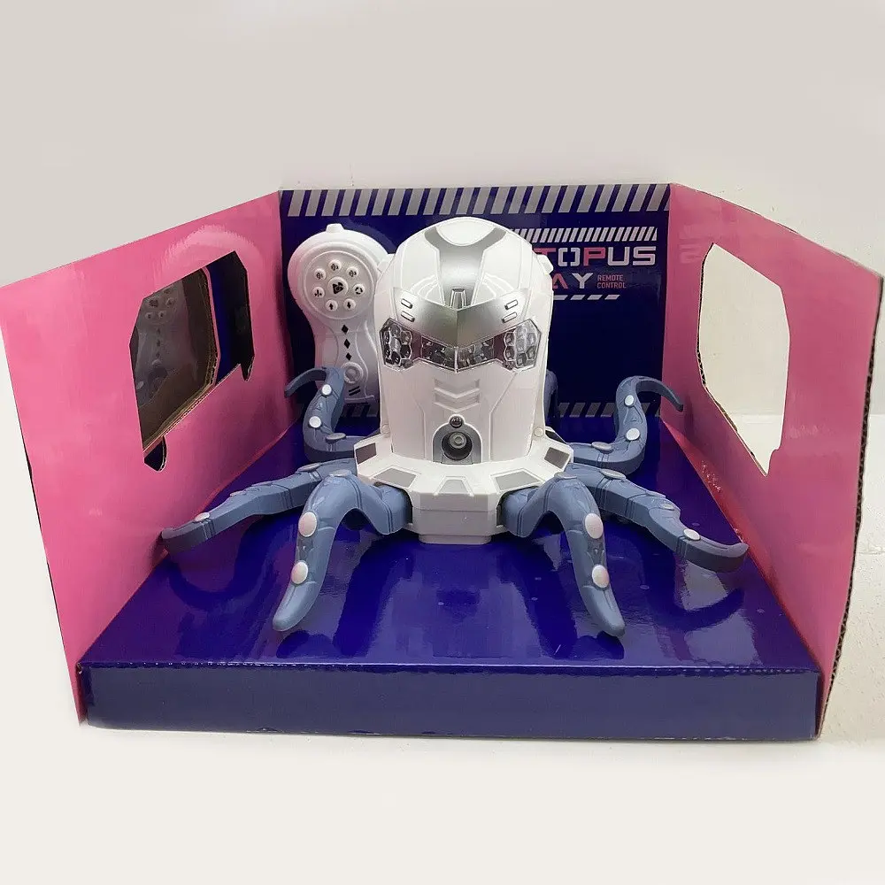 Інтерактивний восьминіг Octopus Spray на радіокеруванні з парою - фото 5