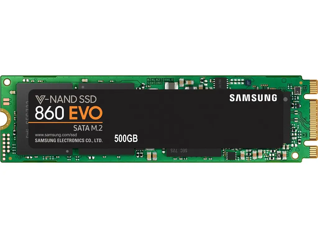 Накопитель SSD Samsung m.2 sata 500Gb 860 Evo (MZ-N6E500BW) Б/у - фото 3