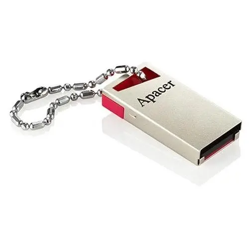 Флеш-накопичувач USB 64Gb AH112, Silver/Red, USB 2.0 (AP64GAH112R-1) Apacer teh0029077 - фото 4