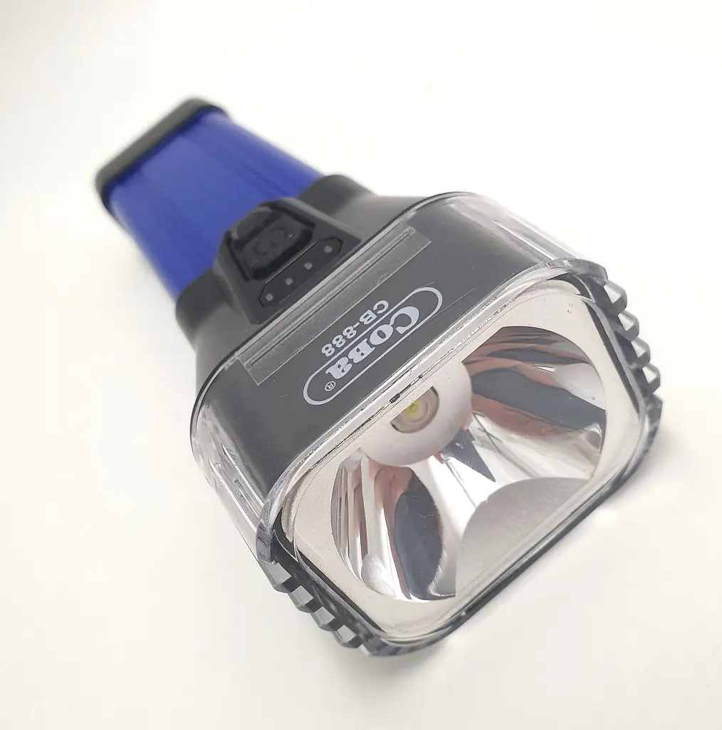 Ліхтар LED лампа 5w+COB+SMD акумуляторний ліхтарик з двома бічними панелями прожектор Bailong СВ-888 - фото 11