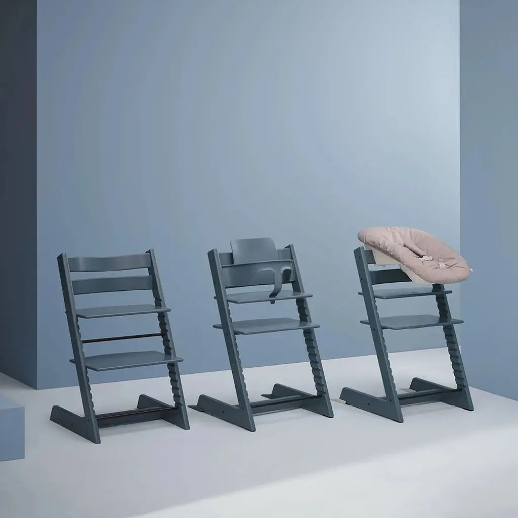 Стільчик Stokke Tripp Trapp Fjord Blue, синій (100138) - фото 3