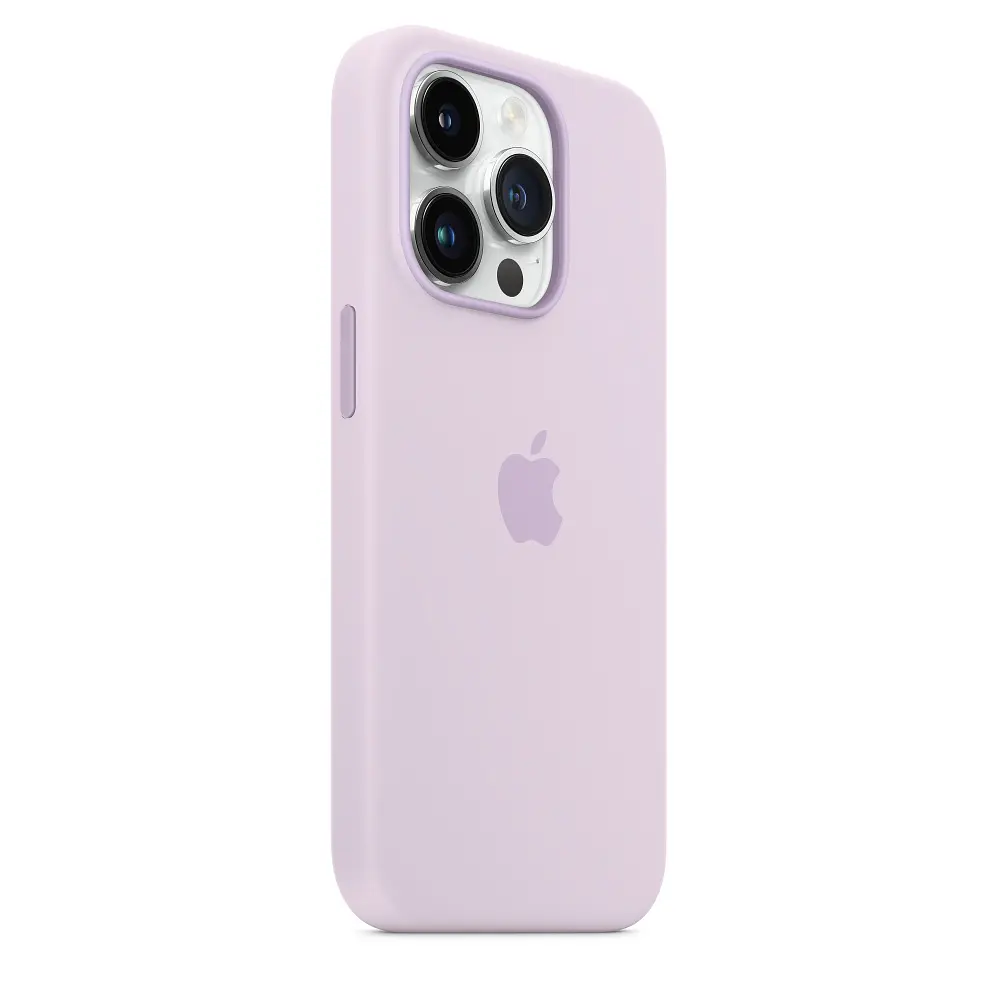 Чохол Silicone Case з MagSafe для Apple iPhone 14 Pro (Lilac) ААА [72712] - фото 4