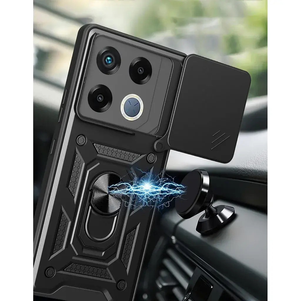 Чохол до мобільного телефона BeCover Military Infinix GT 20 Pro (X6871) Black (713045) - фото 4