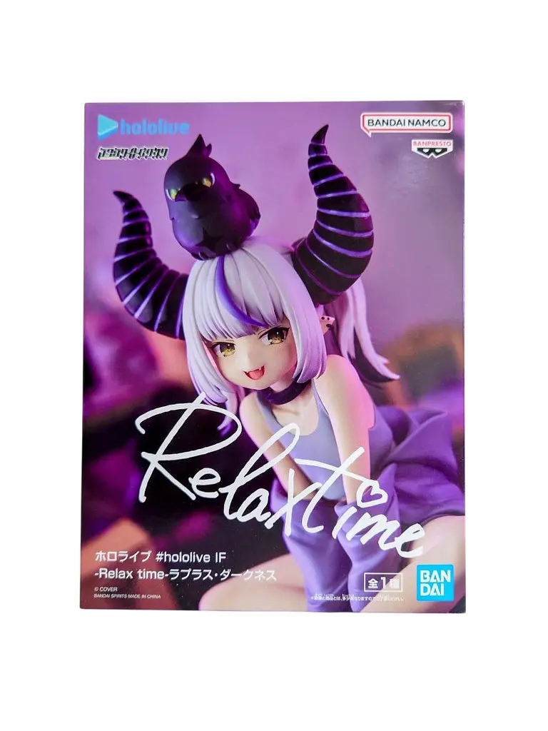 Фігурка Banpresto Relax Time Хололайв Ла+ Даркнесс Hololive La+ Darknesss 14 cм B RT H LPD - фото 4