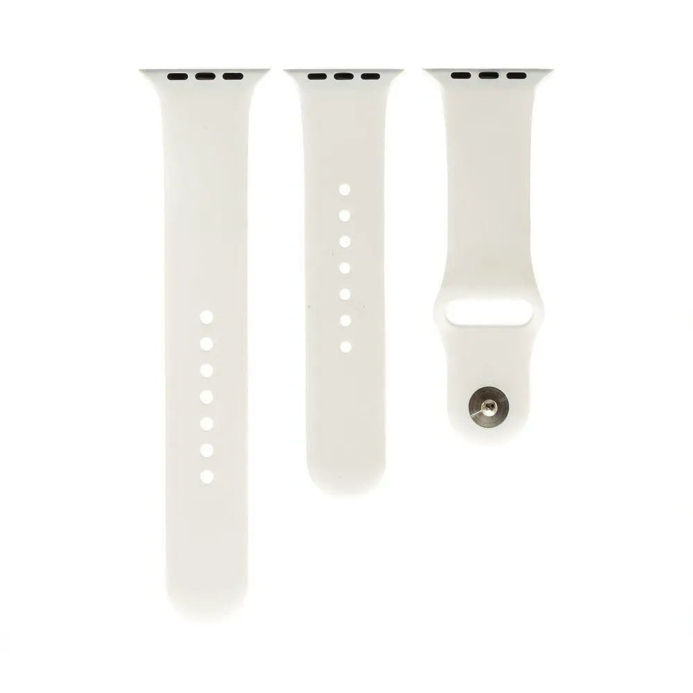 Ремінець для смарт-годинника Apple Watch Band Silicone Two-Piece 38/40 мм - фото 4