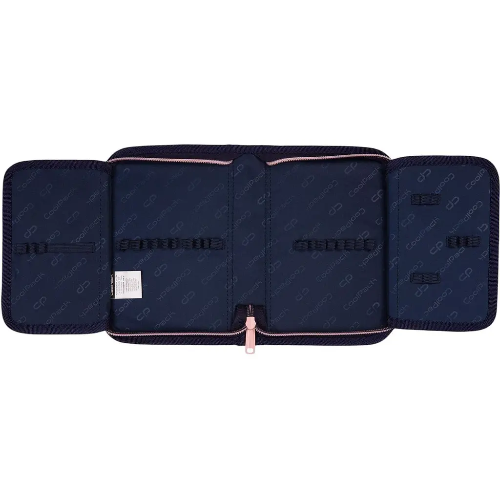 Пенал на молнии CoolPack Clipper Elisabeth с органайзером для ручек 20x14x3 см (F076933) - фото 2