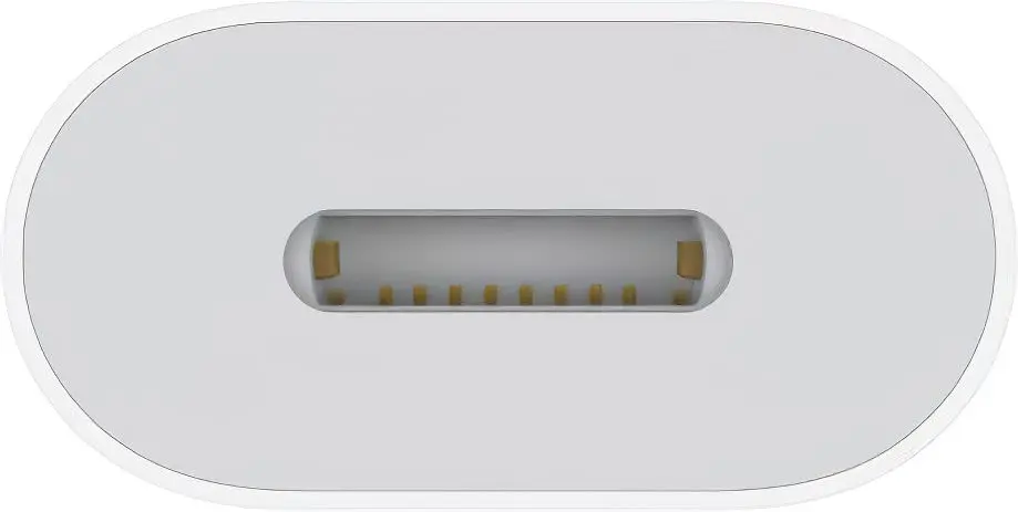 Адаптер USB Type-C Apple USB-C to Lightning Adapter White (MUQX3) - фото 2
