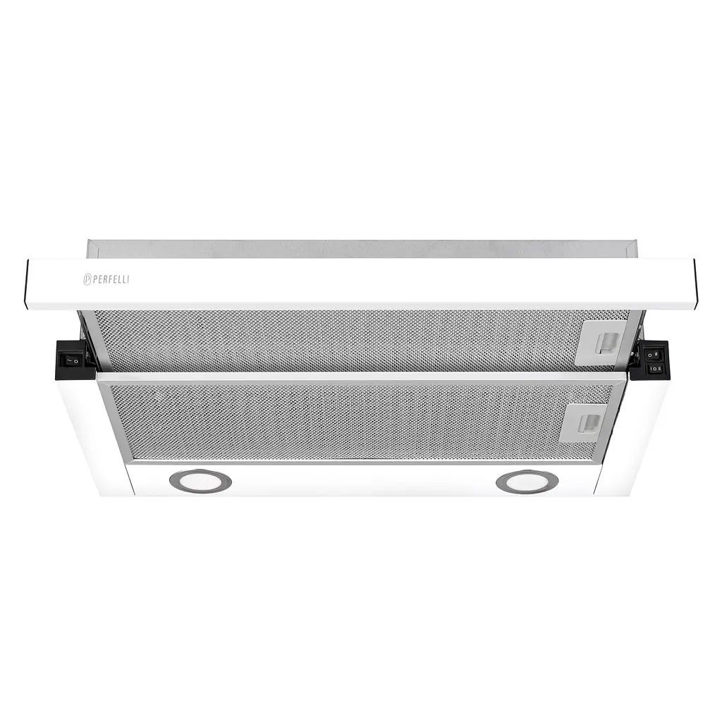 Витяжка телескопічна Perfelli TL 6622 WH 1000 LED - фото 5