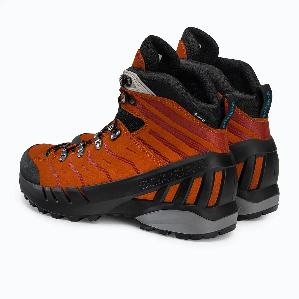 Ботинки Scarpa Cyclone-S GTX 41,5 Серый-Оранжевый - фото 4