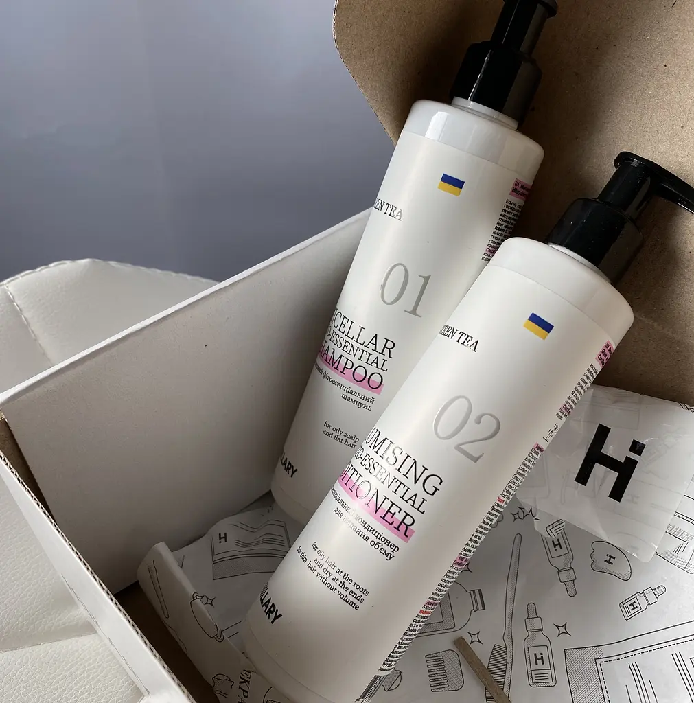 Комплекс по уходу за жирным типом волос Perfect Care Hair Green Tea Hillary - фото 5