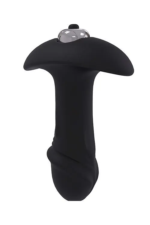 Анальна пробка Cheeky Love Star Arrow 9 см (чорний) - фото 2