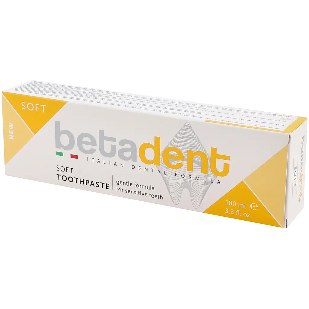 Зубна паста Betadent Soft Toothpaste 100 мл - фото 4