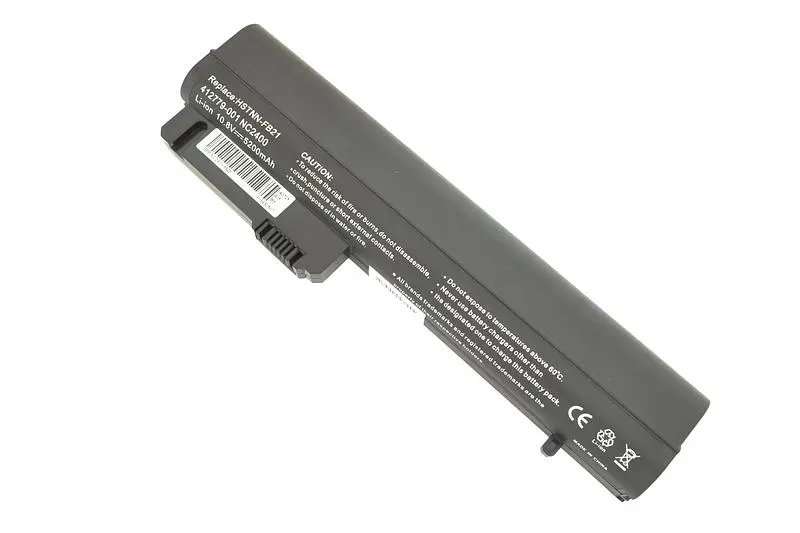 Акумулятор для ноутбука HP Compaq EH768AA EliteBook 2530p 10.8V Black 5200 mAh - фото 2