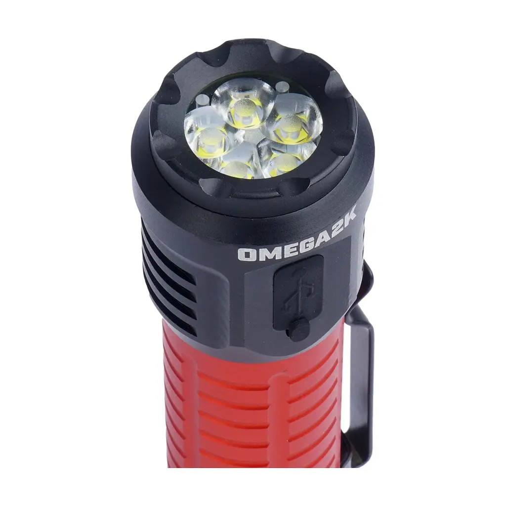 Ліхтар Falcon Eye тактичний Omega 2K (2000 Lm) White/Red LED Magnetic Rechargeable Type-C (FHH0142) (DAS303963) - фото 4