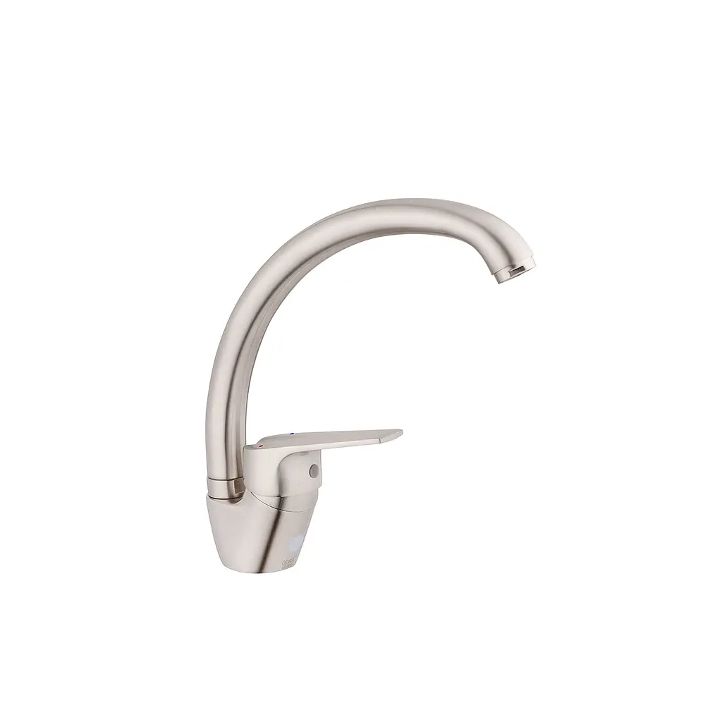 Смеситель для кухни Kroner KRM Odra - N035 CV021219 Хром матовый - фото 4