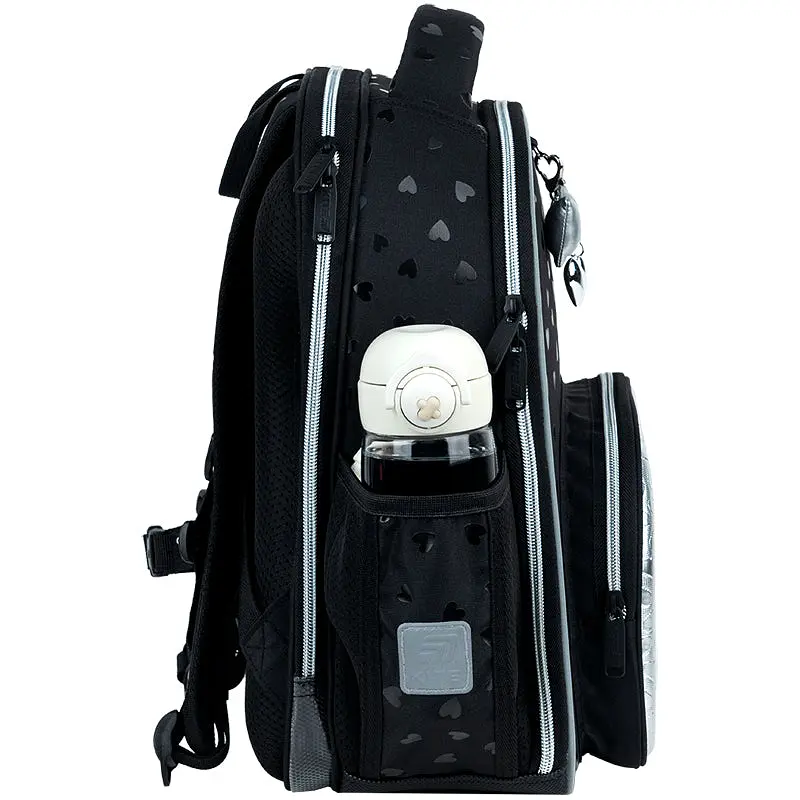 Рюкзак школьный каркасный Kite Education Black&Silver (K26-556M-2) - фото 3