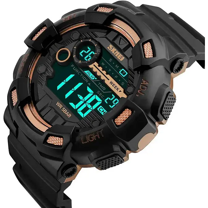Годинник наручний Skmei 1274 Black, 1274BK (15934) - фото 2