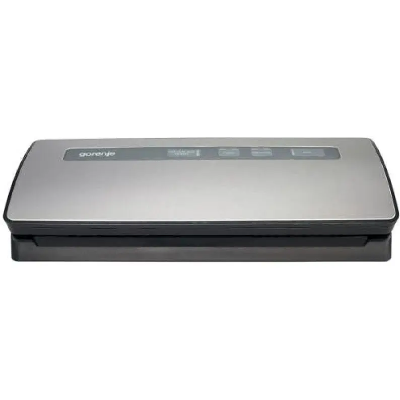 Вакуумний пакувальник Gorenje VS120E, Silver, 120W, електронне управління, функція запаювання та вакуумування - фото 2