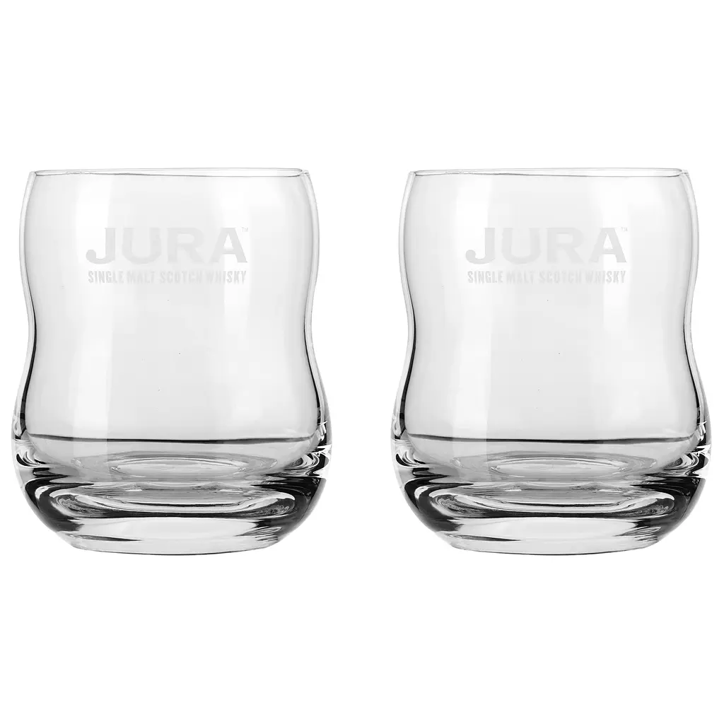 Уцінка. Віскі Jura 10 yo Single Malt Scotch Whisky, 40 %, 0,7 л + 2 келихи (50186)  - фото 4