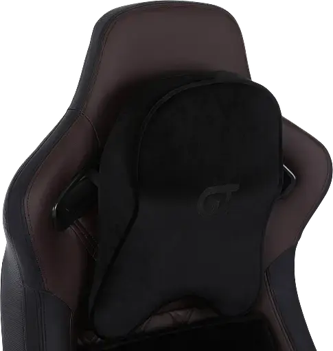 Геймерське крісло GT Racer чорне з коричневим (X-0724 Black/Brown) - фото 11