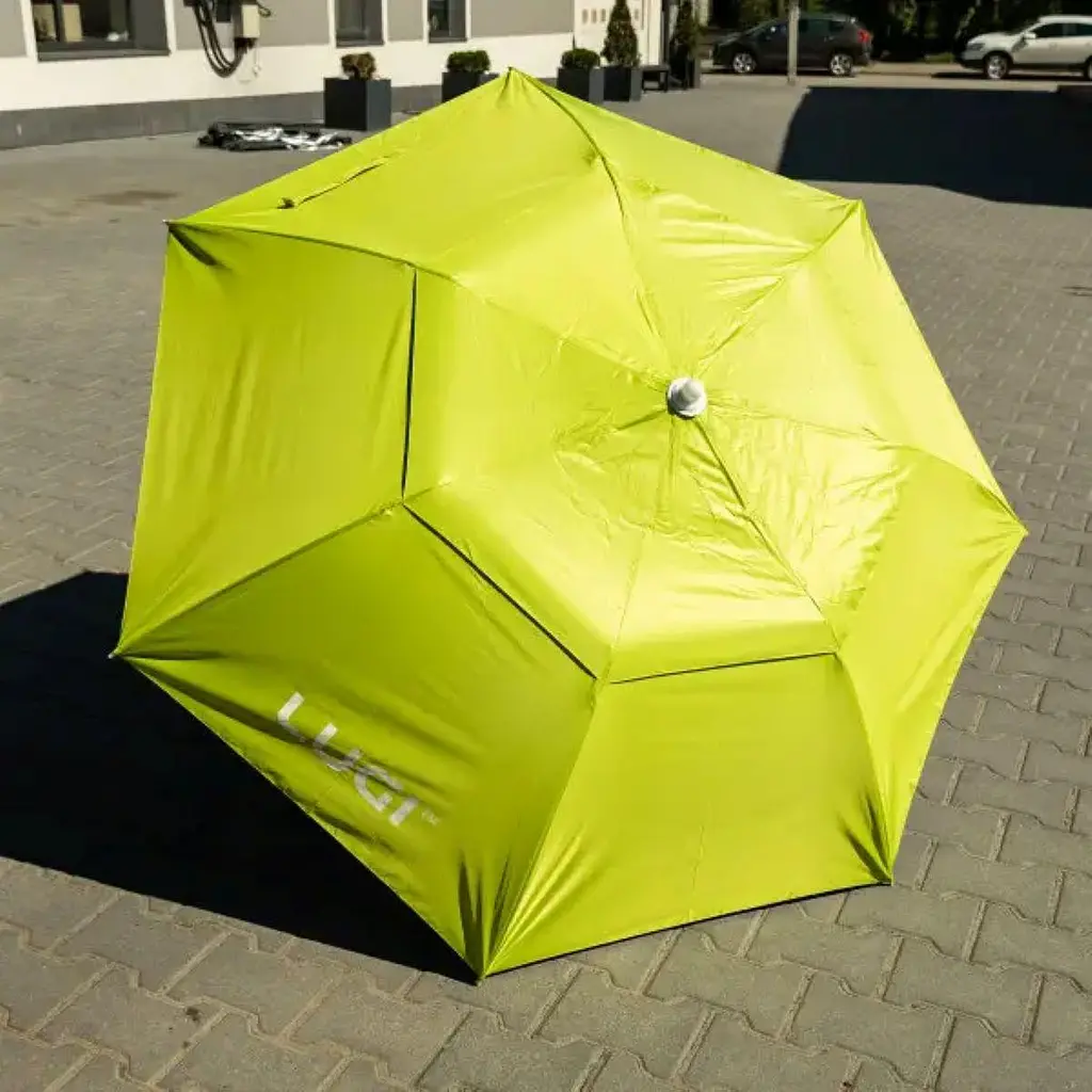Зонт кемпінговий Yiwu HP JW-1 150 см, захист від дощу та сонця, регульований нахил, алюміній - фото 3