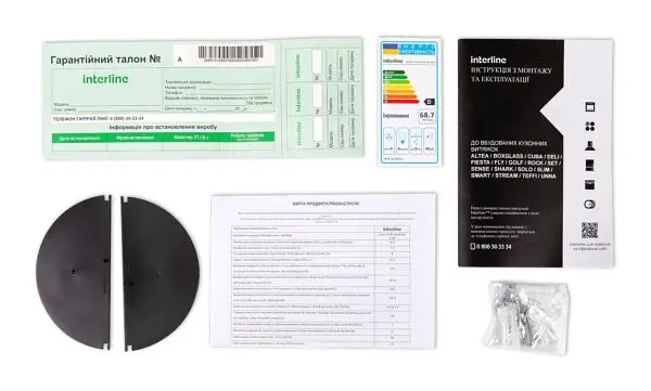 Витяжка Interline SLIM ULTRA GLASS BL A/60 - фото 13