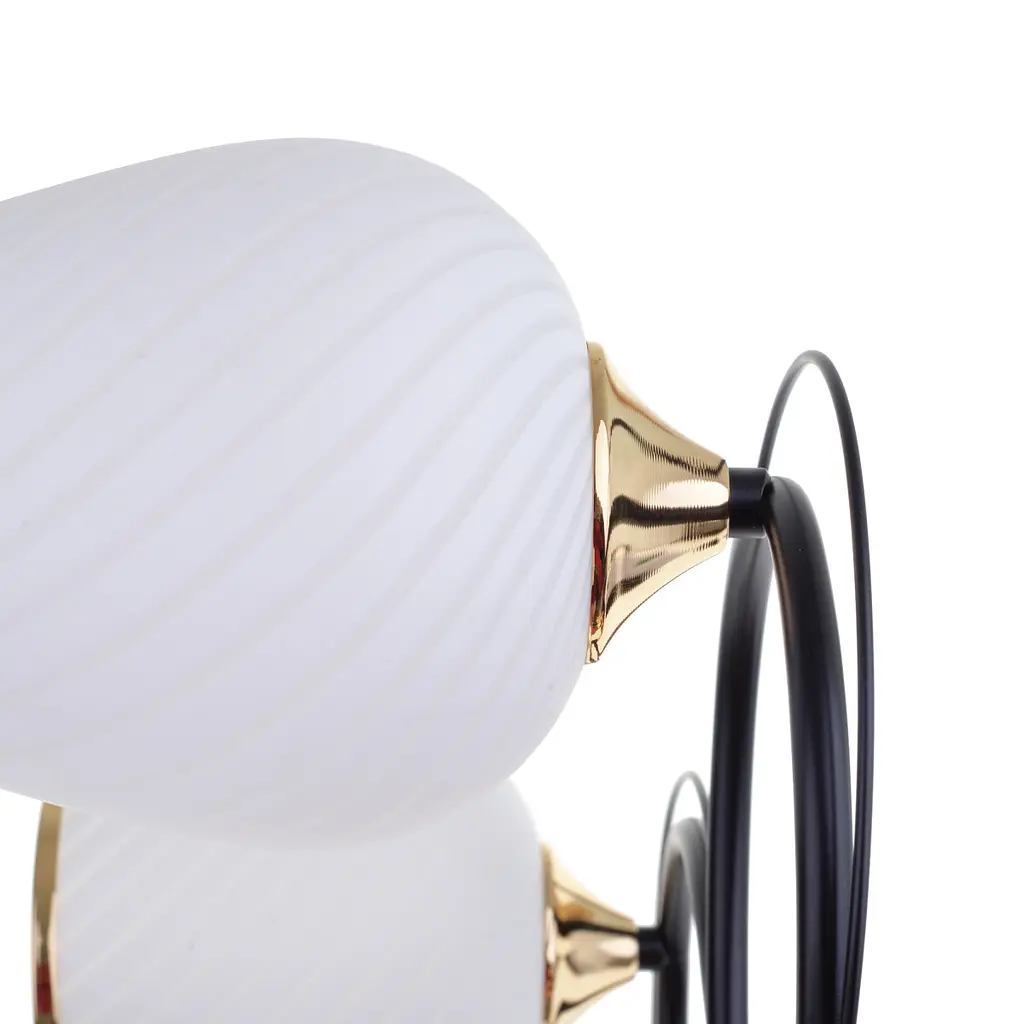 Люстра потолочная Brille в зал E27 60W BK (LK-711S/5) - фото 2