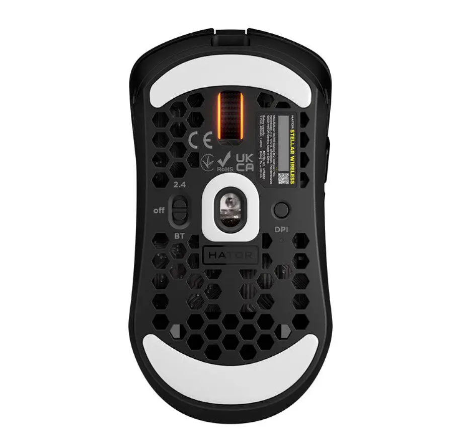 Игровая мышь HATOR HTM-650 Stellar Wireless ESports Gaming 12000dpi 35G Black - фото 6