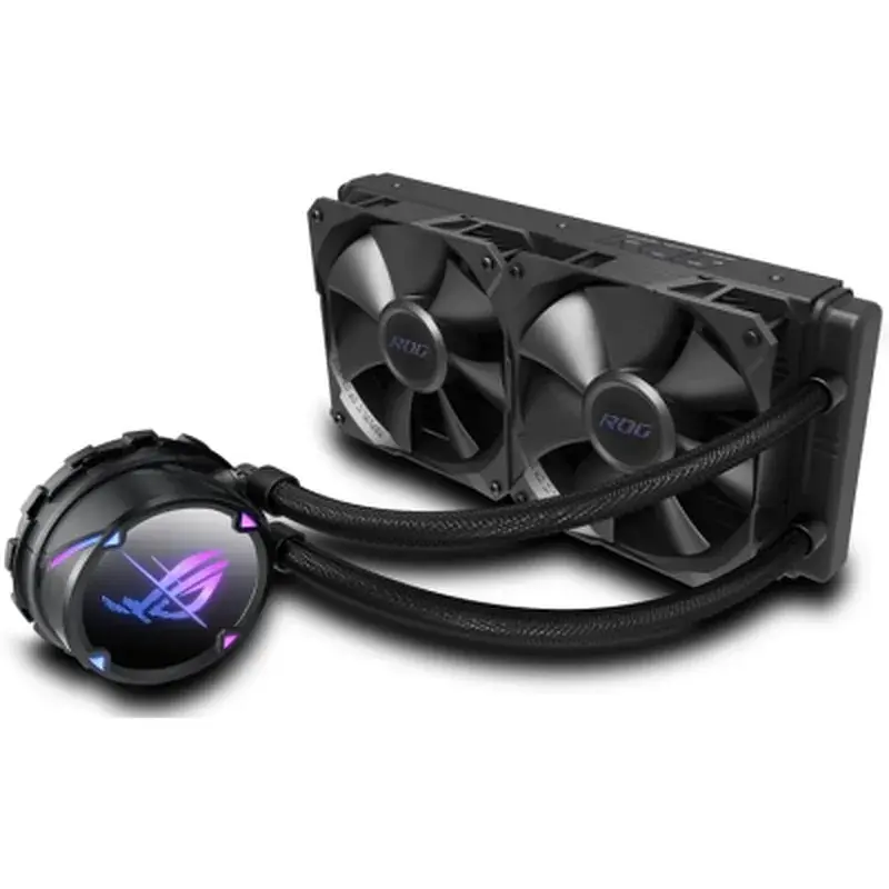 Система рідинного охолодження ASUS ROG STRIX LC II 240 Intel LGA 1700, 1200, 115x, 2011, 2011-3, 2066 AMD AM4, TR4 (90RC00E0-M0UAY0)