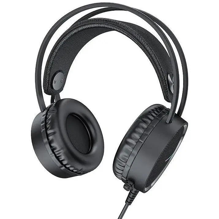 Навушники Hoco ігрові W100 Touring GAMING Headset 5-колірна підсвітка LED